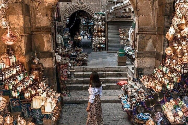 Full-Day Giza Pyramids,Khan El Khalili & Al-Muizz Street