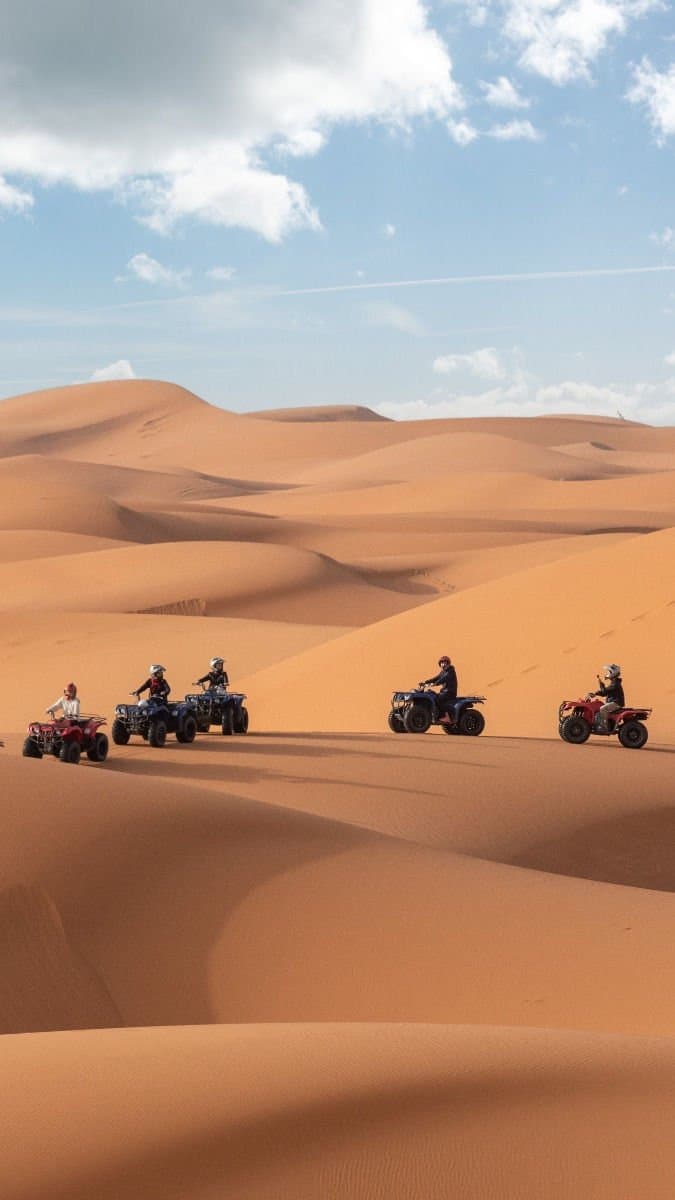 Quad Biking At Giza Pyramids