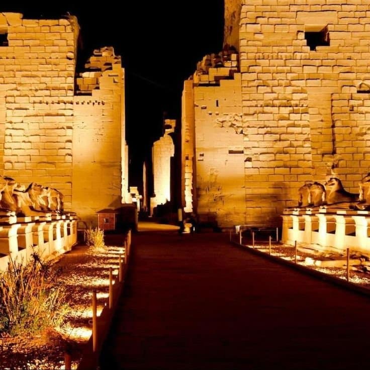 Karnak temple sound and light show tour
