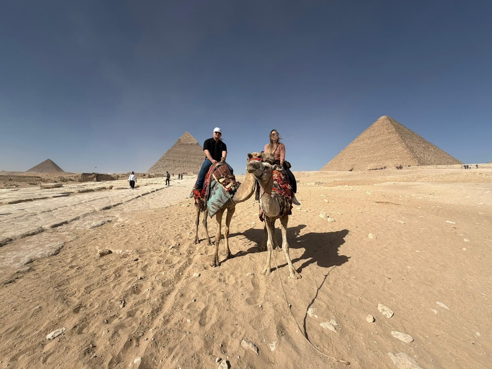 Camel Ride in Giza Pyramids