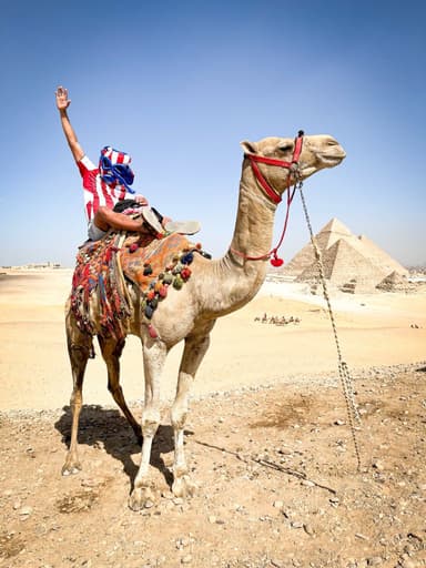 Camel Ride in Giza Pyramids-1