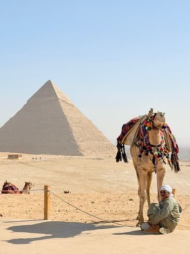 Camel Ride in Giza Pyramids-2