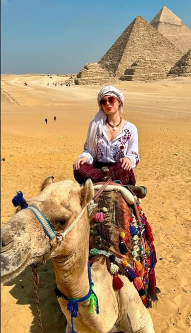 Camel Ride in Giza Pyramids-3